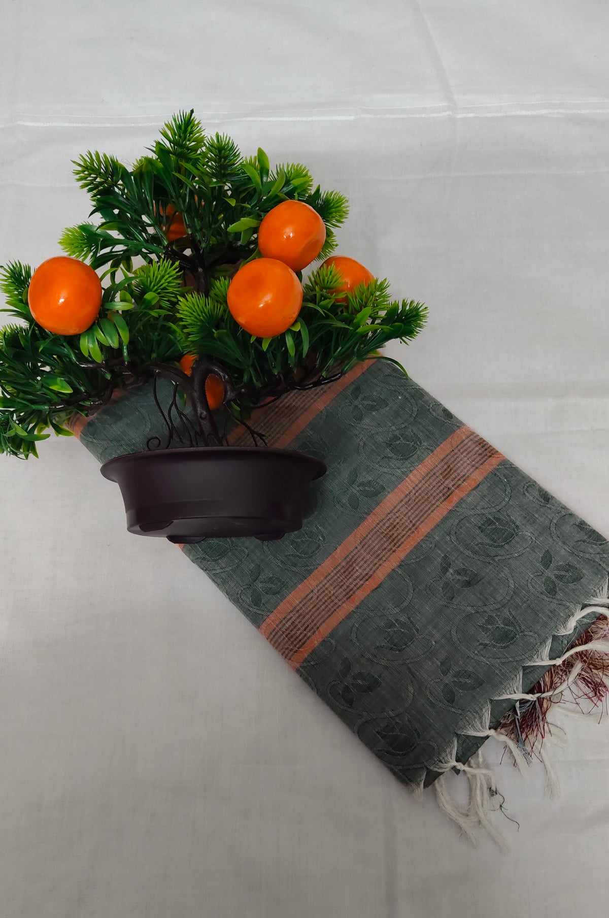 Kovai Negamam Cotton Saree with Traditional Border